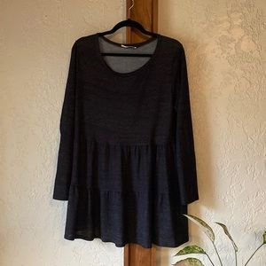 Very soft like new peplum top